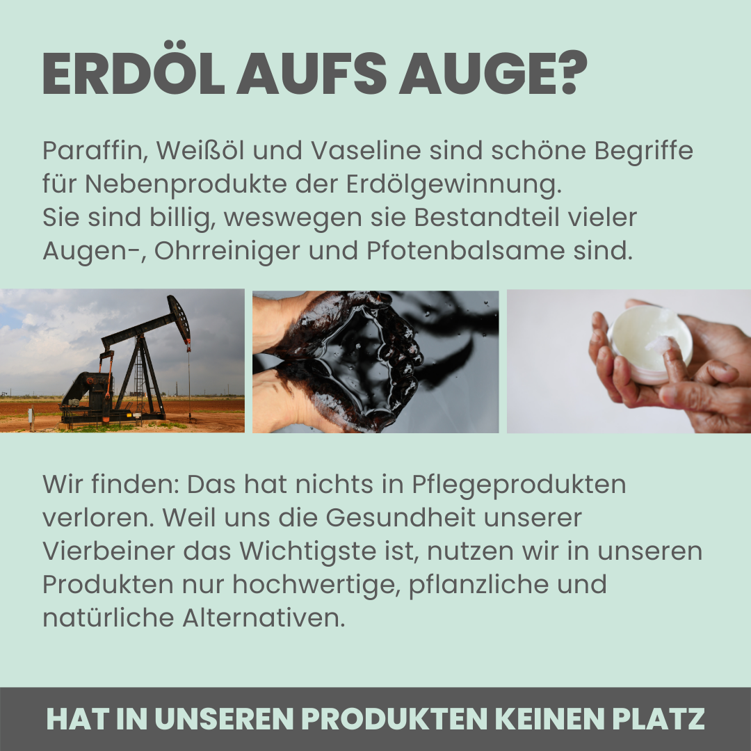 2-in-1 Augenfein Reinigung & Pflege für Hunde & Katzen mit kolloidalem Silber (50ml)