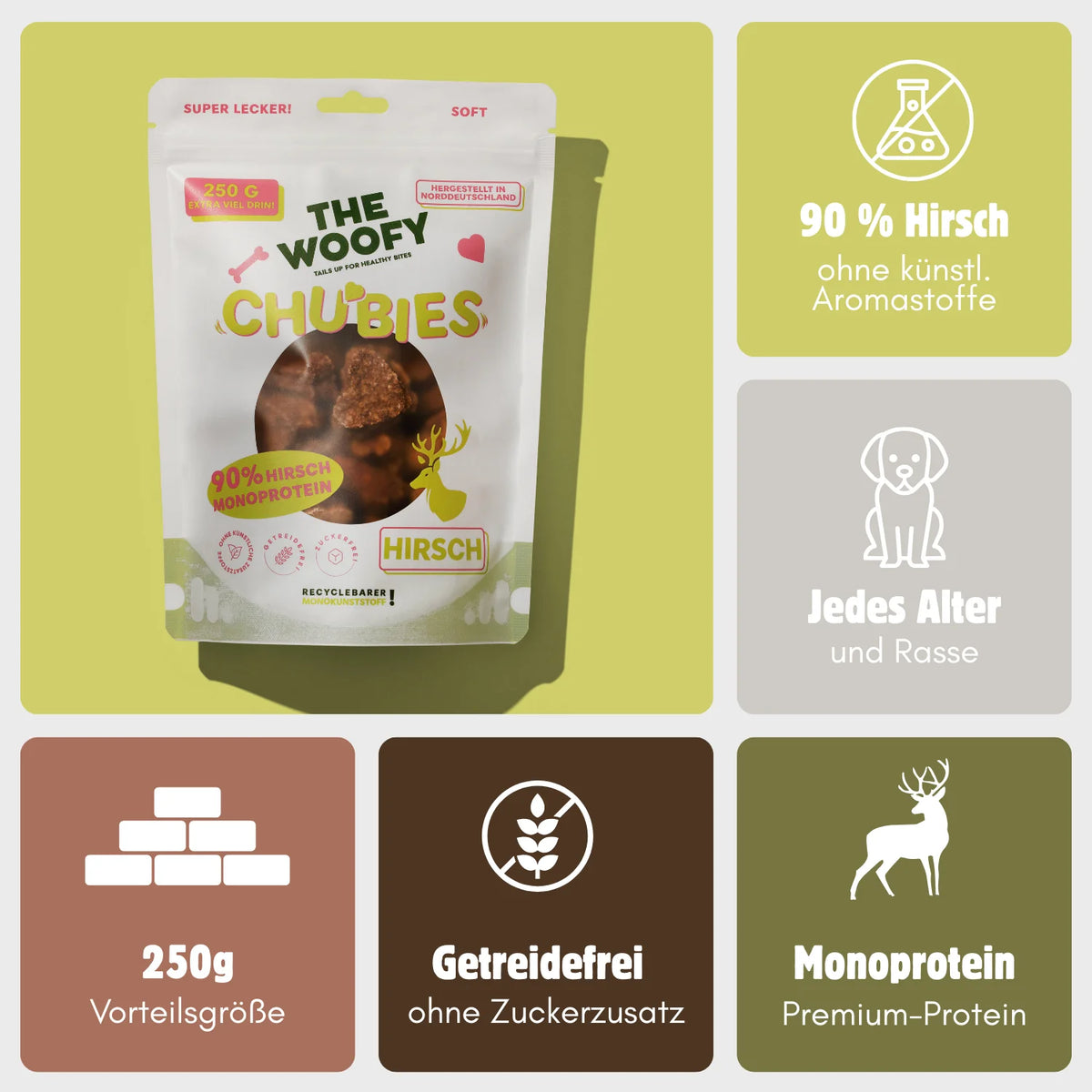 Hirsch-Snack