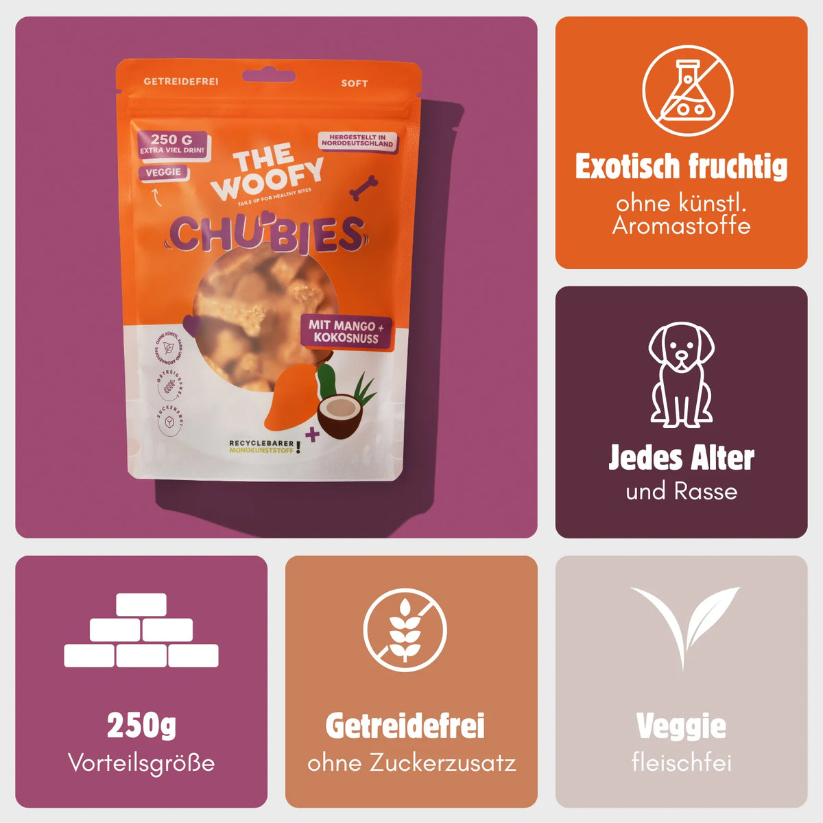 Mango + Kokos Snack