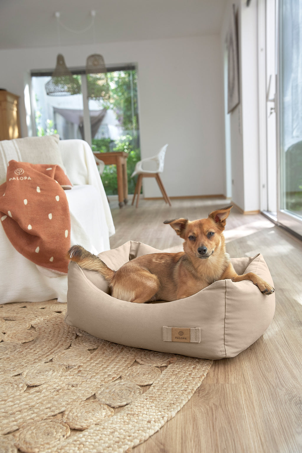 HUNDEBETT CORD - FRED, VERSCHIEDENE FARBEN & GRÖSSEN