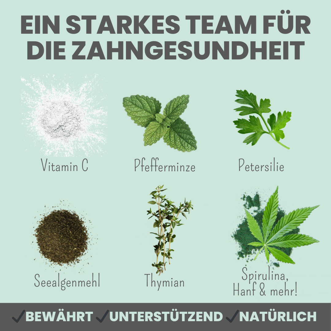 Dentalmix für Hunde zur Zahnpflege und für frischen Atem (150g)