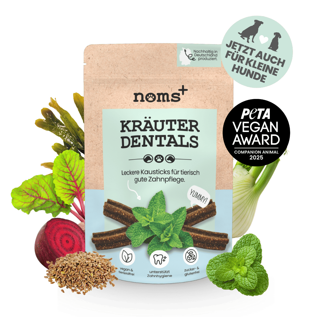 Kräuter Dentals für Hunde zur Zahn- und Darmpflege (150g)