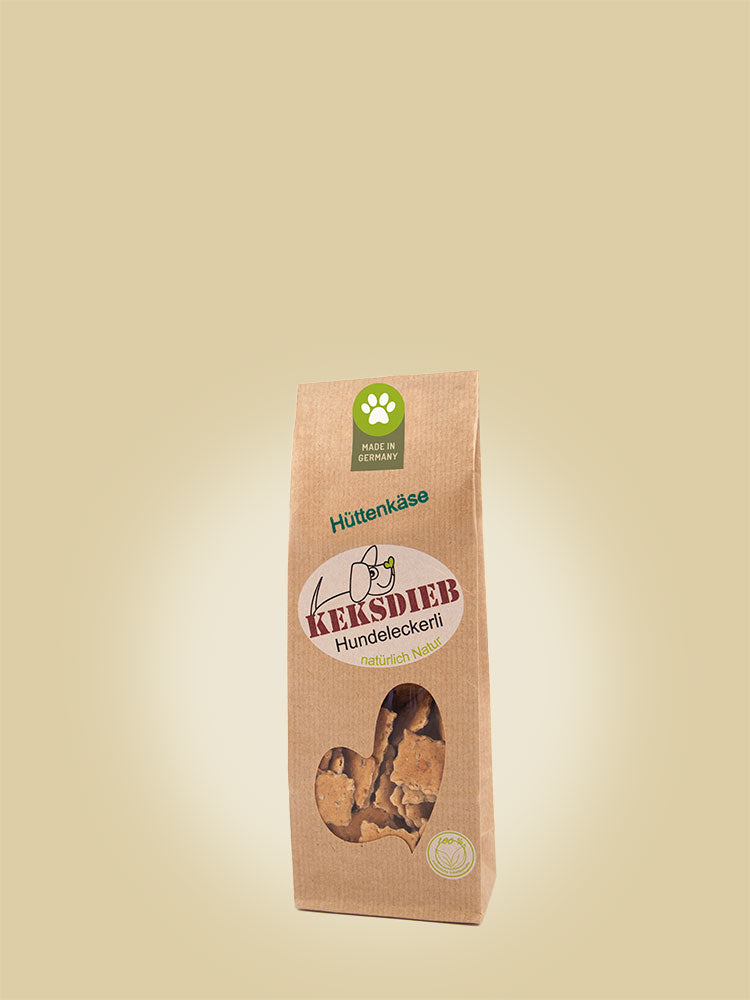 Hüttenkäse Ecken Hundekeks
